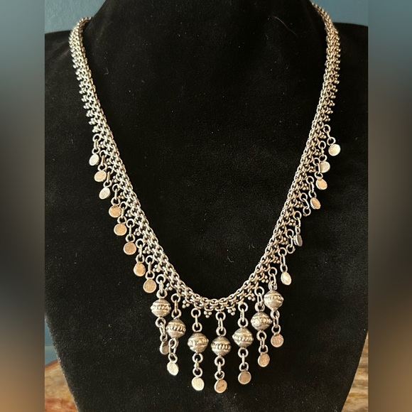 Vintage Sterling Silver Handmade Choker - Picture 11 of 16